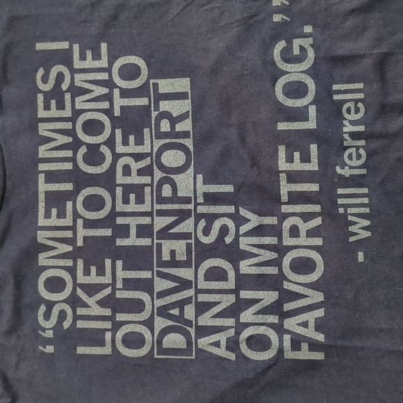 T-Shirt with Will Ferrell Quote - NWOT - Picture 2 of 9